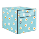 Autocollant Sticker Décoration Boîte aux lettres Texture Pâquerette - Kit complet 5 Faces