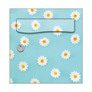 Autocollant Sticker Décoration Boîte aux lettres Texture Pâquerette - Face Avant