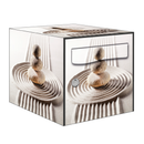 Autocollant Sticker Décoration Boîte aux lettres Texture Zen 2 - Kit complet 5 Faces