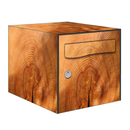 Autocollant Sticker Décoration Boîte aux lettres Tronc d’Arbre - Kit complet 5 Faces