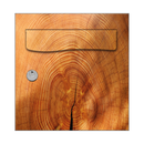 Autocollant Sticker Décoration Boîte aux lettres Tronc d’Arbre - Face Avant