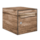 Autocollant Sticker Décoration Boîte aux lettres Planche de Bois - Kit complet 5 Faces