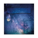 Autocollant Sticker Décoration Boîte aux lettres Texture Galaxie - Face Avant