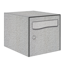 Autocollant Sticker Décoration Boîte aux lettres Mur Crépi Blanc - Kit complet 5 Faces