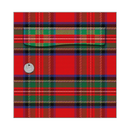 Autocollant Sticker Décoration Boîte aux lettres Motif Ecossais - Face Avant