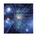 Autocollant Sticker Décoration Boîte aux lettres Feux D’artifices 2 - Face Avant