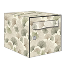 Autocollant Sticker Décoration Boîte aux lettres Motif Floral - Kit complet 5 Faces