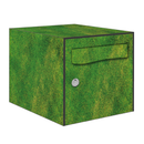 Autocollant Sticker Décoration Boîte aux lettres Texture Gazon Pelouse - Kit complet 5 Faces