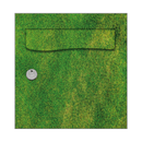 Autocollant Sticker Décoration Boîte aux lettres Texture Gazon Pelouse - Face Avant