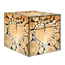 Autocollant Sticker Décoration Boîte aux lettres Coeur Tronc d’Arbre - Kit complet 5 Faces