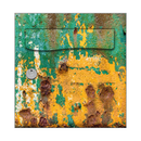 Autocollant Sticker Décoration Boîte aux lettres Mur Peinture Rouillé - Face Avant