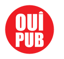Autocollant Sticker Oui Pub Boîte aux Lettres Rond Rouge